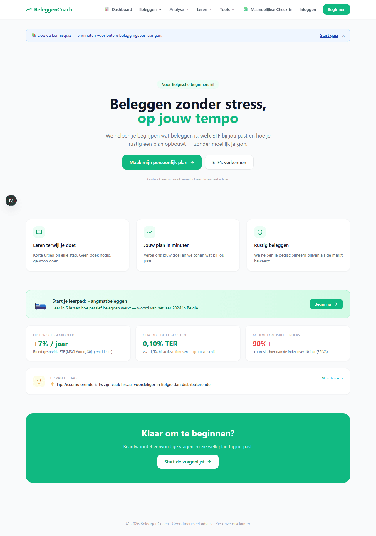 Dashboard overview